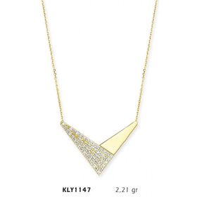 Harem Altın KLY1147 14 Ayar Altın V Kolye