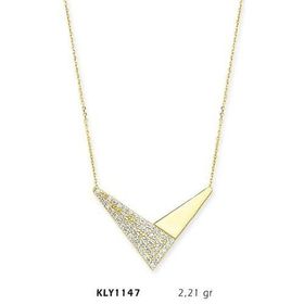 Harem Altın KLY1147 14 Ayar Altın V Kolye