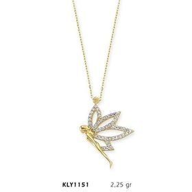 Harem Altın KLY1151 14 Ayar Altın Peri Kızı Kolye