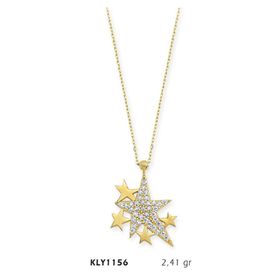 Harem Altın KLY1156 14 Ayar Altın Yıldız Kolye