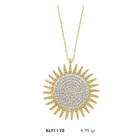 Harem Altın KLY1170 14 Ayar Altın Güneş Kolye