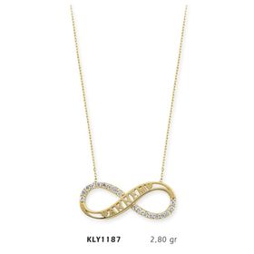 Harem Altın KLY1187 14 Ayar Altın Sonsuz Annem Kolye