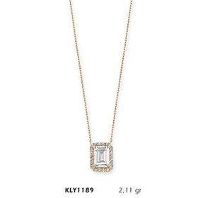 Harem Altın KLY1189 14 Ayar Altın Baget Model Kolye