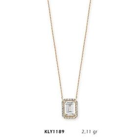 Harem Altın KLY1189 14 Ayar Altın Baget Model Kolye