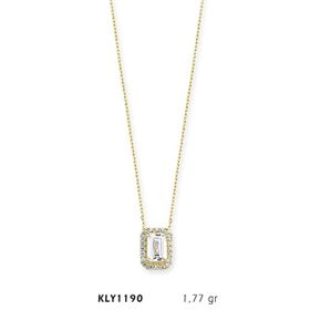 Harem Altın KLY1190 14 Ayar Altın Baget Model Kolye