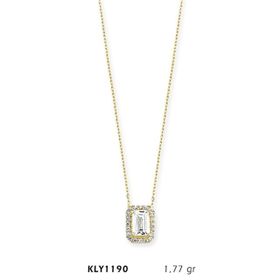 Harem Altın KLY1190 14 Ayar Altın Baget Model Kolye