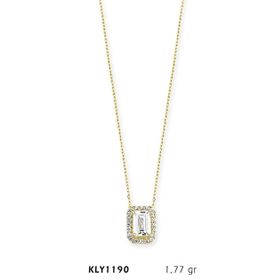 Harem Altın KLY1190 14 Ayar Altın Baget Model Kolye