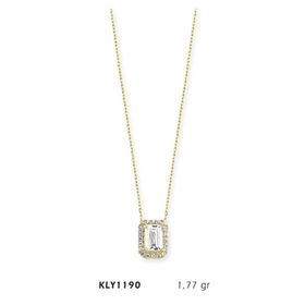 Harem Altın KLY1190 14 Ayar Altın Baget Model Kolye