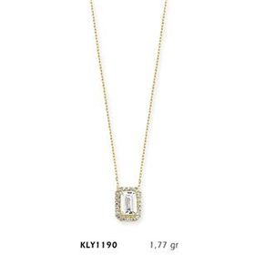 Harem Altın KLY1190 14 Ayar Altın Baget Model Kolye