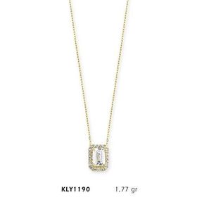 Harem Altın KLY1190 14 Ayar Altın Baget Model Kolye