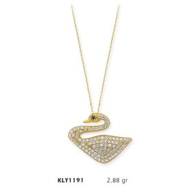 Harem Altın KLY1191 14 Ayar Altın Kuğu Kolye