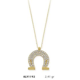 Harem Altın KLY1192 14 Ayar Altın At Nalı Kolye