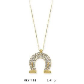 Harem Altın KLY1192 14 Ayar Altın At Nalı Kolye