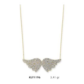 Harem Altın KLY1196 14 Ayar Altın Melek Kanadı Kolye