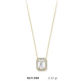 Harem Altın KLY1200 14 Ayar Altın Baget Model Kolye