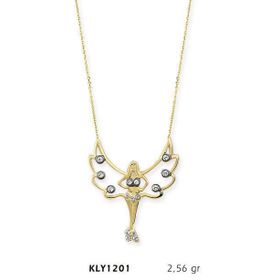 Harem Altın KLY1201 14 Ayar Altın Peri Kızı Kolye