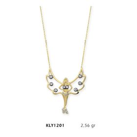 Harem Altın KLY1201 14 Ayar Altın Peri Kızı Kolye