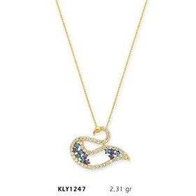 Harem Altın KLY1247 14 Ayar Altın Kuğu Kolye