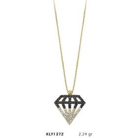Harem Altın KLY1372 14 Ayar Altın Pırlanta Model Kolye