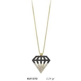 Harem Altın KLY1372 14 Ayar Altın Pırlanta Model Kolye