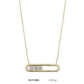Harem Altın KLY1386 Kadın Altın Kolye