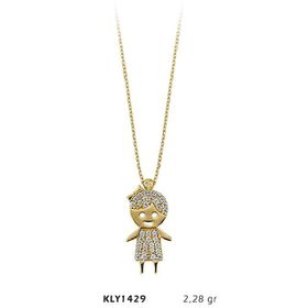 Harem Altın KLY1429 14 Ayar Altın Kız Çocuk Kolye