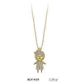 Harem Altın KLY1429 14 Ayar Altın Kız Çocuk Kolye