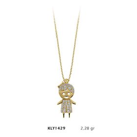 Harem Altın KLY1429 14 Ayar Altın Kız Çocuk Kolye