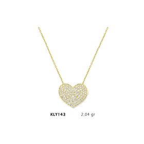 Harem Altın KLY143 14 Ayar Altın Kalp Kolye