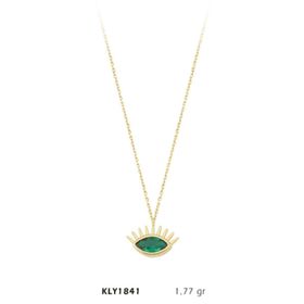 Harem Altın KLY1485 14 Ayar Altın Kalp Sonsuzluk Kadın Kolye