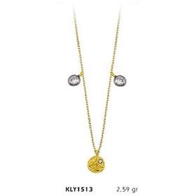 Harem Altın KLY1513 14 Ayar Altın Şans Kolye