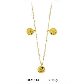 Harem Altın KLY1514 14 Ayar Altın Şans Kolye