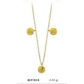 Harem Altın KLY1514 14 Ayar Altın Şans Kolye