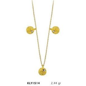 Harem Altın KLY1514 14 Ayar Altın Şans Kolye