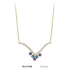 Harem Altın KLY1538 14 Ayar Altın Yıldız Kolye