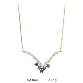 Harem Altın KLY1538 14 Ayar Altın Yıldız Kolye