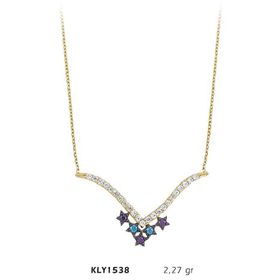 Harem Altın KLY1538 14 Ayar Altın Yıldız Kolye