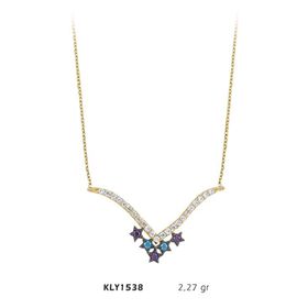 Harem Altın KLY1538 14 Ayar Altın Yıldız Kolye