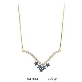 Harem Altın KLY1538 14 Ayar Altın Yıldız Kolye