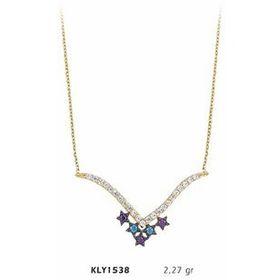 Harem Altın KLY1538 14 Ayar Altın Yıldız Kolye