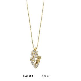 Harem Altın KLY1552 14 Ayar Anne Bebek Altın Kolye