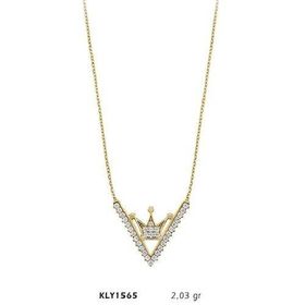 Harem Altın KLY1565 Kadın Altın Kolye