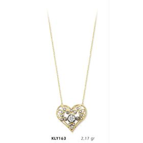 Harem Altın KLY163 14 Ayar Altın Kalp Kolye