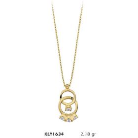 Harem Altın KLY1634 14 Ayar Altın Yüzük Model Kolye