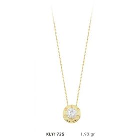 Harem Altın KLY1725 14 Ayar Tektaş Kolye