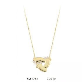 Harem Altın KLY1741 14 Ayar Bebek Ayağı Altın Kolye