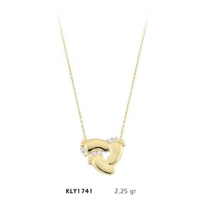 Harem Altın KLY1741 14 Ayar Bebek Ayağı Altın Kolye
