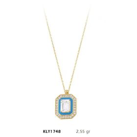 Harem Altın KLY1748 14 Ayar Baget Kolye