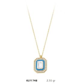 Harem Altın KLY1748 14 Ayar Baget Kolye