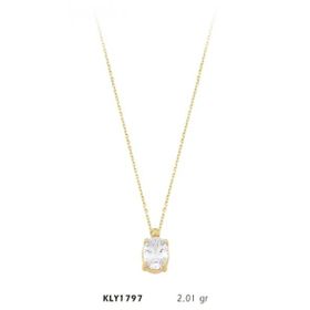 Harem Altın KLY1797 14 Ayar Oval Kolye